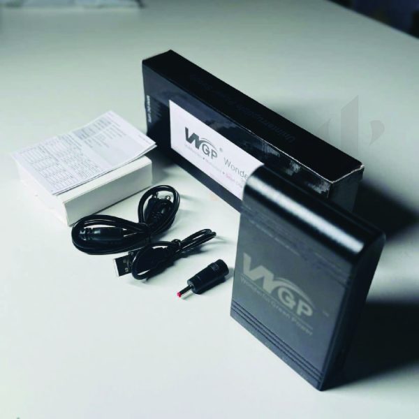New Version WGP mini UPS 10400mAh – 5/9/12V – Black