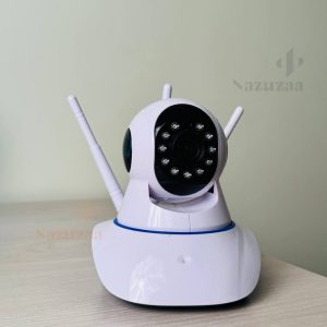 3 Antenna V380 2MP Full HD WIFT IP Camera - Q5Y 360 Degree Two-way Voice Camera