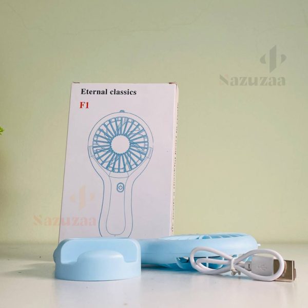 Mini Handy Fan Rechargeable With Stand S13-S1195