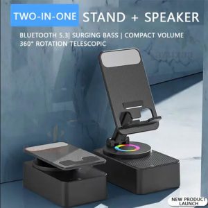 KISONLI M-1 Portable Bluetooth Speaker With Mobile Stand