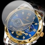 POEDAGAR 938 Luxury Fashion Men Watches 24-Hour Display 3ATM Waterproof Original Quartz Movement Luminous Watches for Male